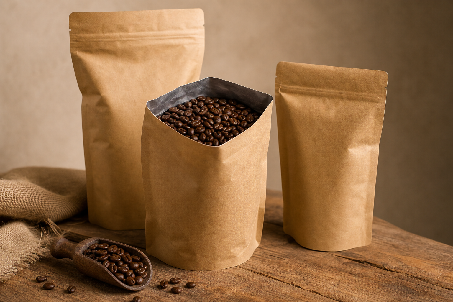 Bagged Ethiopia Yirgacheffe specialty coffee