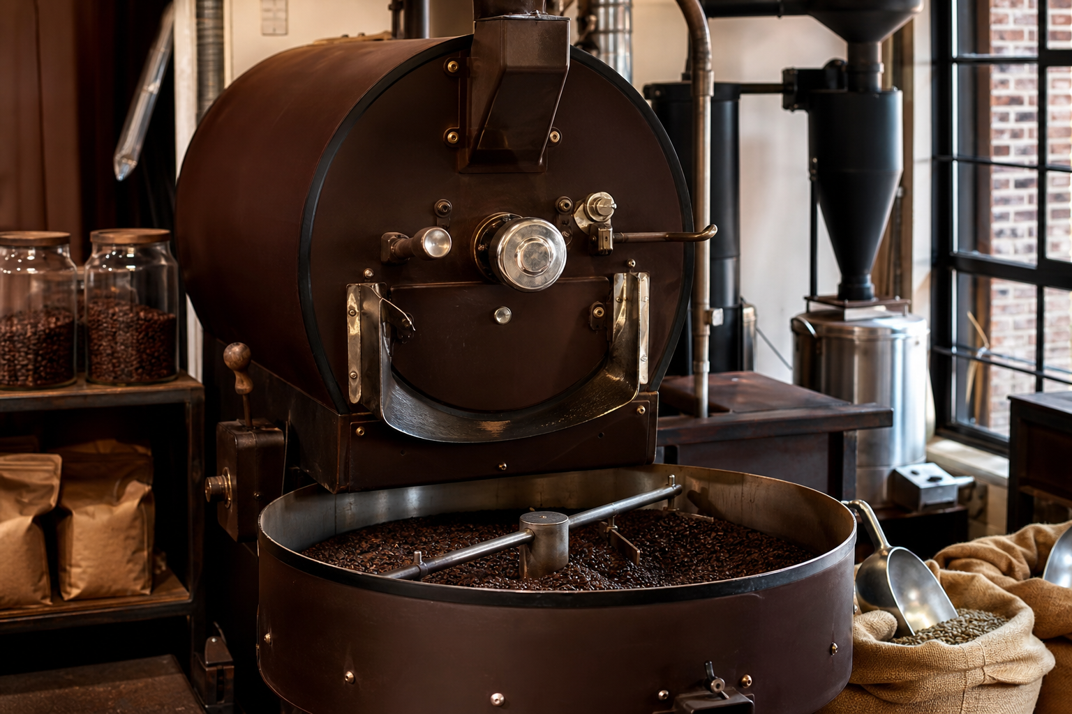 Adventure coffee roasting event at Pražírna Luční